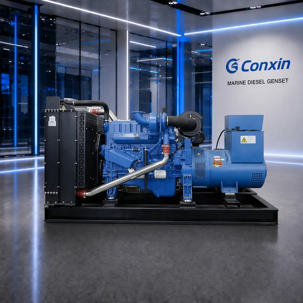 High Quality 75KW To 500KW Land Diesel Generator With Water-Cooled Engine 125KW 200KW 250KW Series
