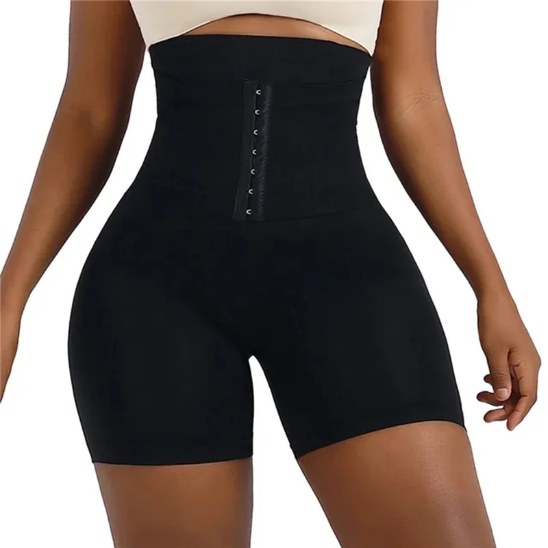 Shapewear pour femmes contrôle du ventre corps Shaper Fajas Shorts avec crochet bout à bout culotte taille haute sous-vêtements minceur culotte