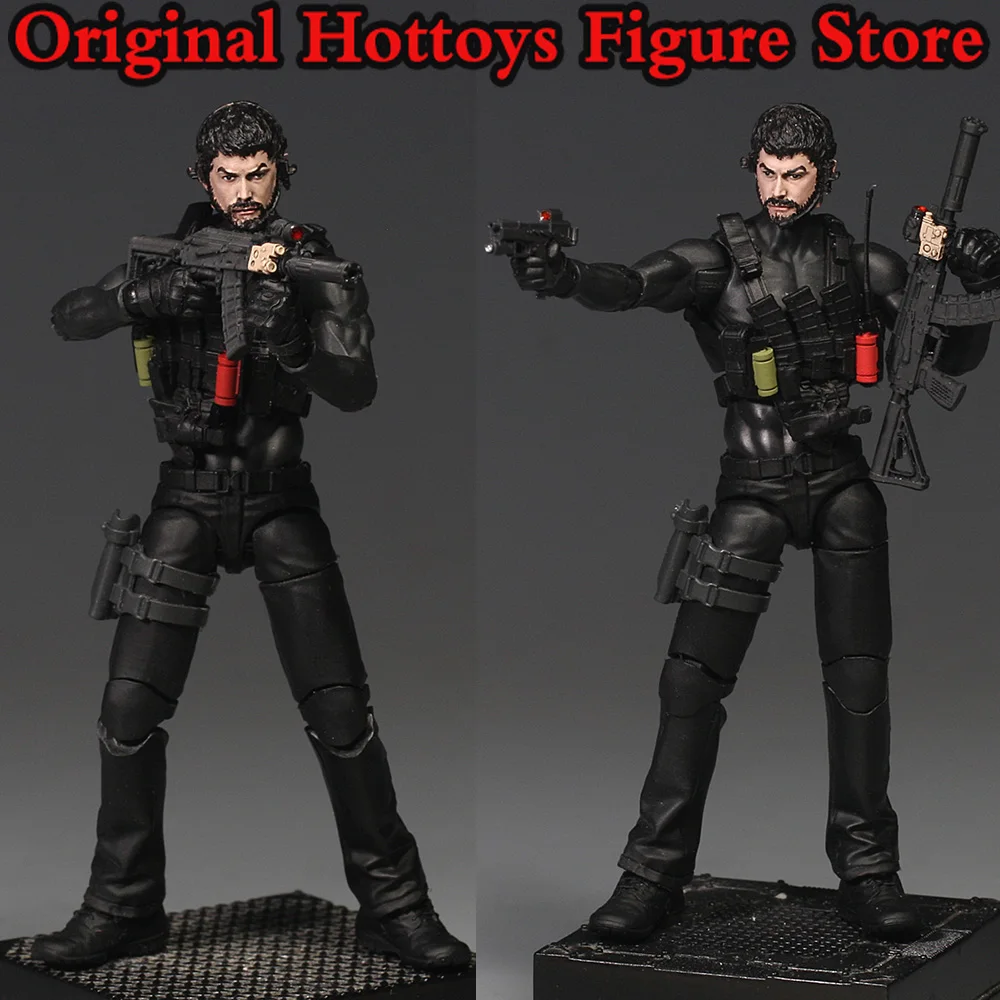 

In Stock 1/18 Scale Men Soldier Chris Redfield Special Police Force members Full Set 3.75-inches Action Figure Toys Collection