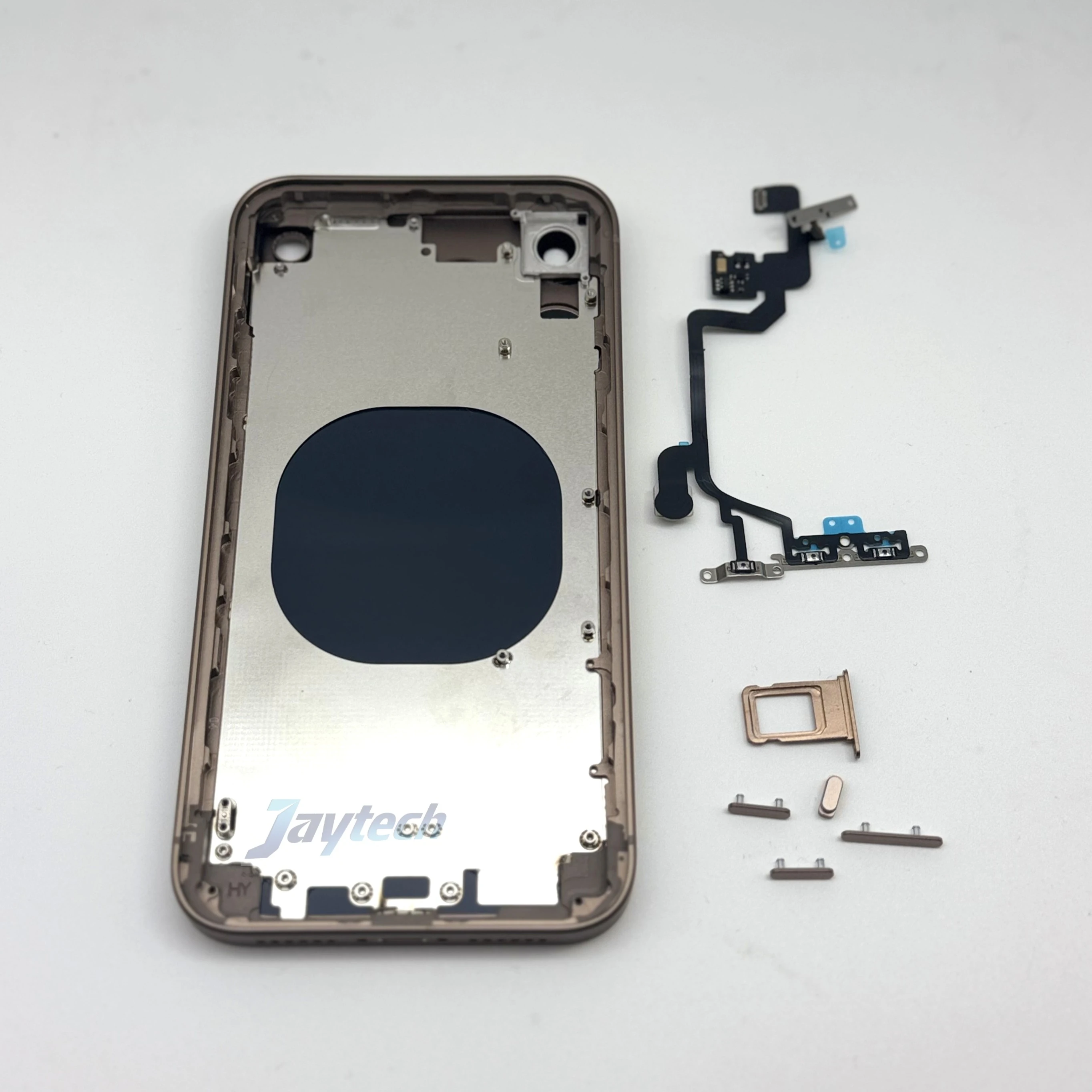 DIY Modified Back Glass Mid Frame Housing for iPhone XR Convert to
