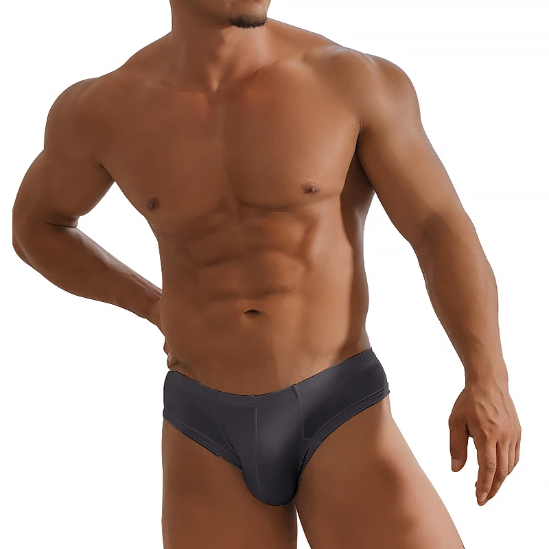 9 Color Mens Sexy Underwear Briefs Comfortable Modal Solid Bikini Jockstrap Man Panties Underpants Under Wear