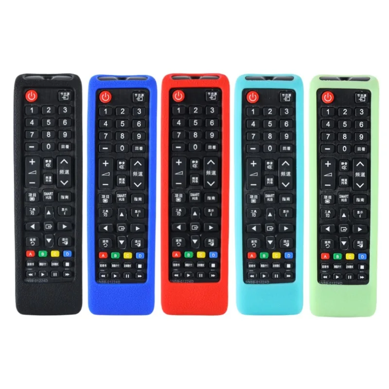 Soft Silicone Remote Case for Samsung TV BN59-01199F/01303A Skin-Friendly Dust-Proof Cases - view 3