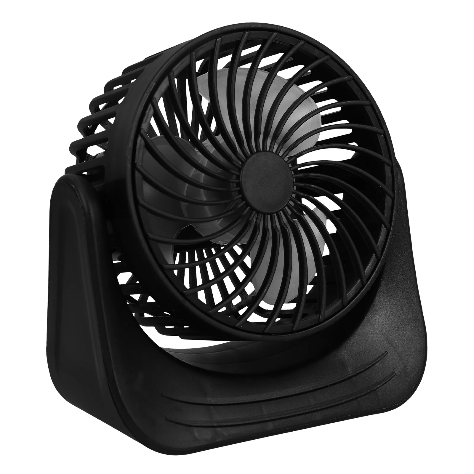 1 ensemble petit ventilateur de bureau alimenté par USB Portable pour voyage Camping voyages conception légère et compacte essentiel d'été