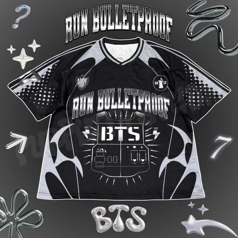 2026 Summer Korean Sports Jersey T-Shirt Men Women Breathable Loose Street Short Sleeved Tees Y2k Casual Top Family Kids Tees