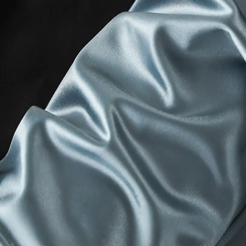 Absorbent Menstrual Underwear Women's Satin Boyshort Panties Mid Waist Seamless Underwear Soft Breathable Ice for Comfortable