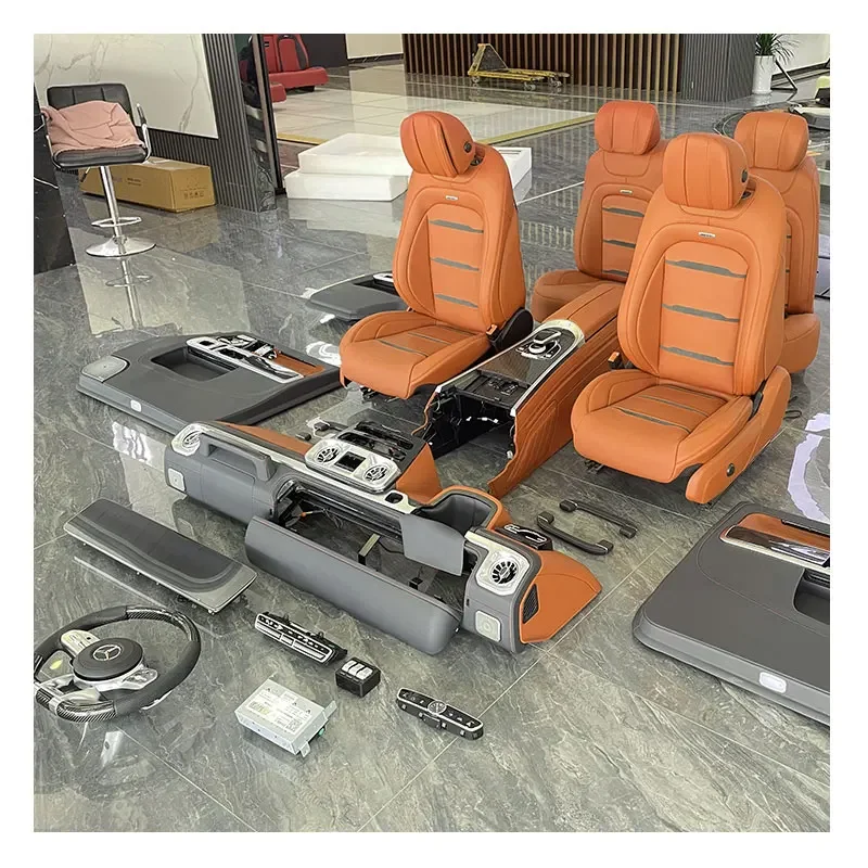 For G-Wagon Interior Conversion Upgrade Kits For Benz G W463 2002-2018 Upgrade To W464 G63 Latest Style Assembly