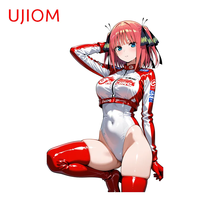 UJIOM Nakano Nino Form-fitting Racing Suit Wall Sticker Fashionable Waterproof JDM Decal PersonalitySofa Wall Decoration Chambre