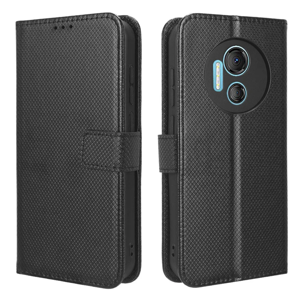 Funda de lujo con tapa abatible y patrón de diamantes para Doogee X97, funda de piel sintética con soporte para Doogee X97 Pro X 97 DoogeeX97, bolsa para teléfono