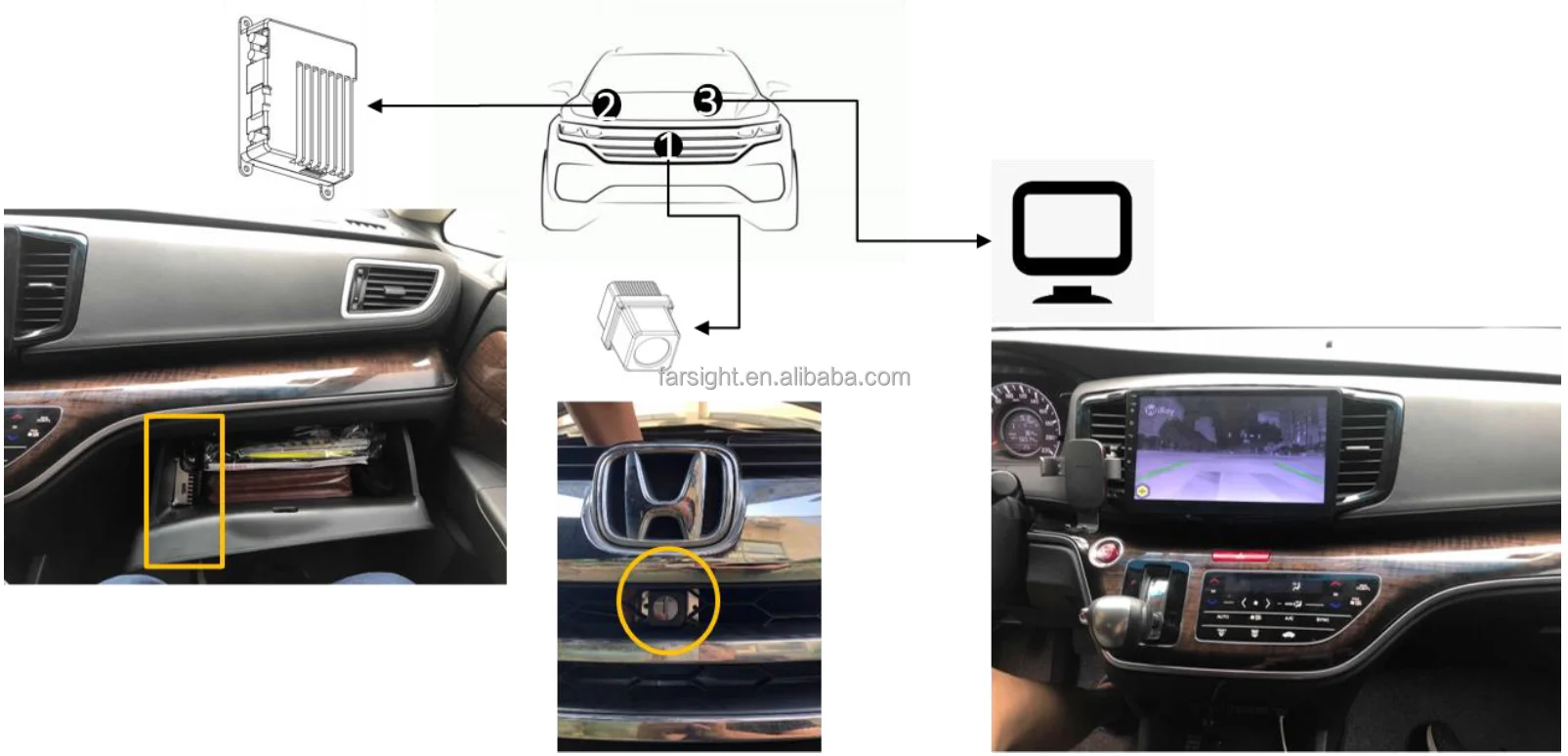 Driving Recorder Auto Motion Tracking Ptz IR Thermal Image Thermal  Car N-driver