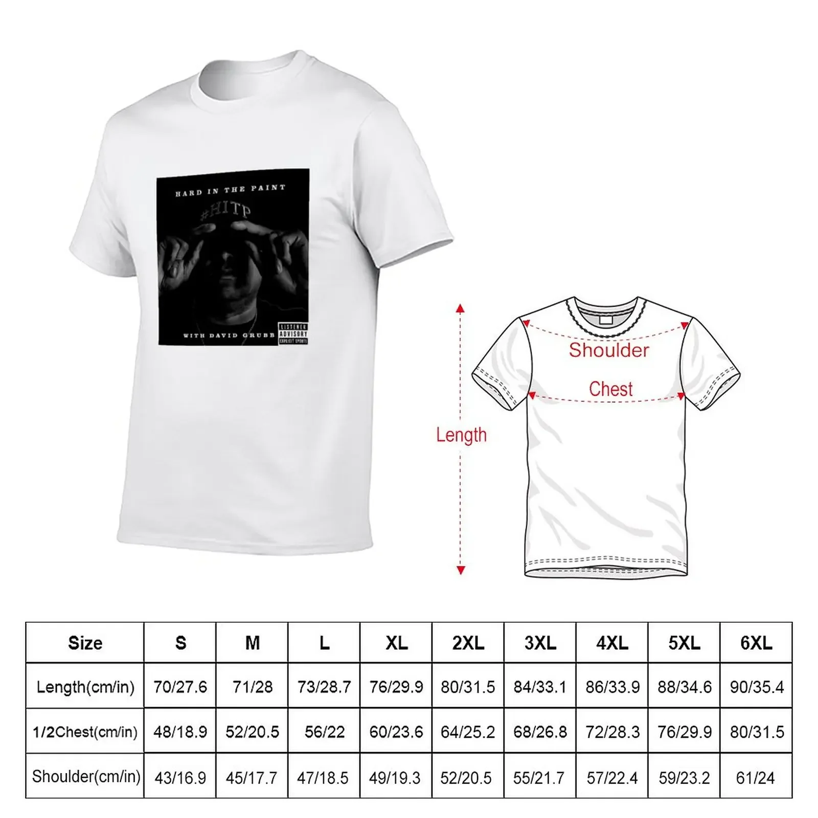 HITP Black Album Cover T-Shirt vintage shirts graphic tees men graphic t shirts