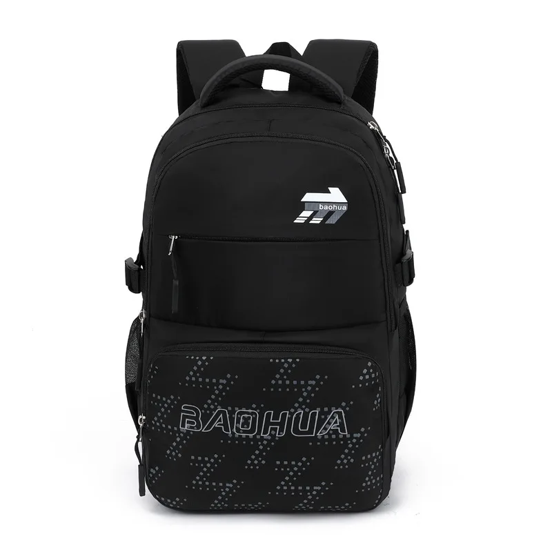 Ultra light outdoor middle school and high school student backpack,casual, simple,ultra-thin,large capacity backpack,travel bag