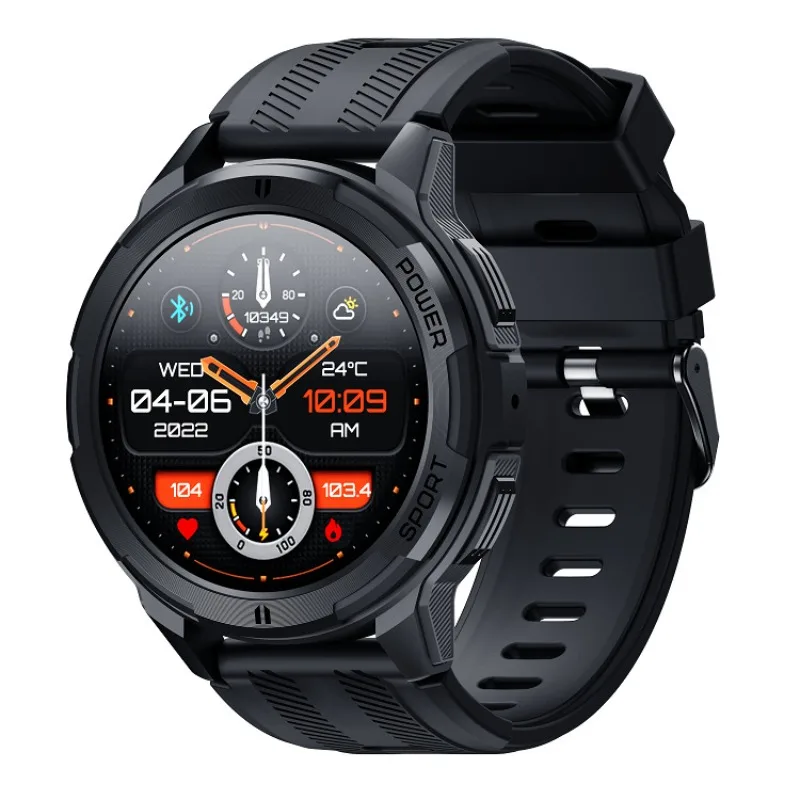 Smart bracelet Bluetooth call 1.43 inch Amoled screen blood pressure blood oxygen language assistant multi-sport mode