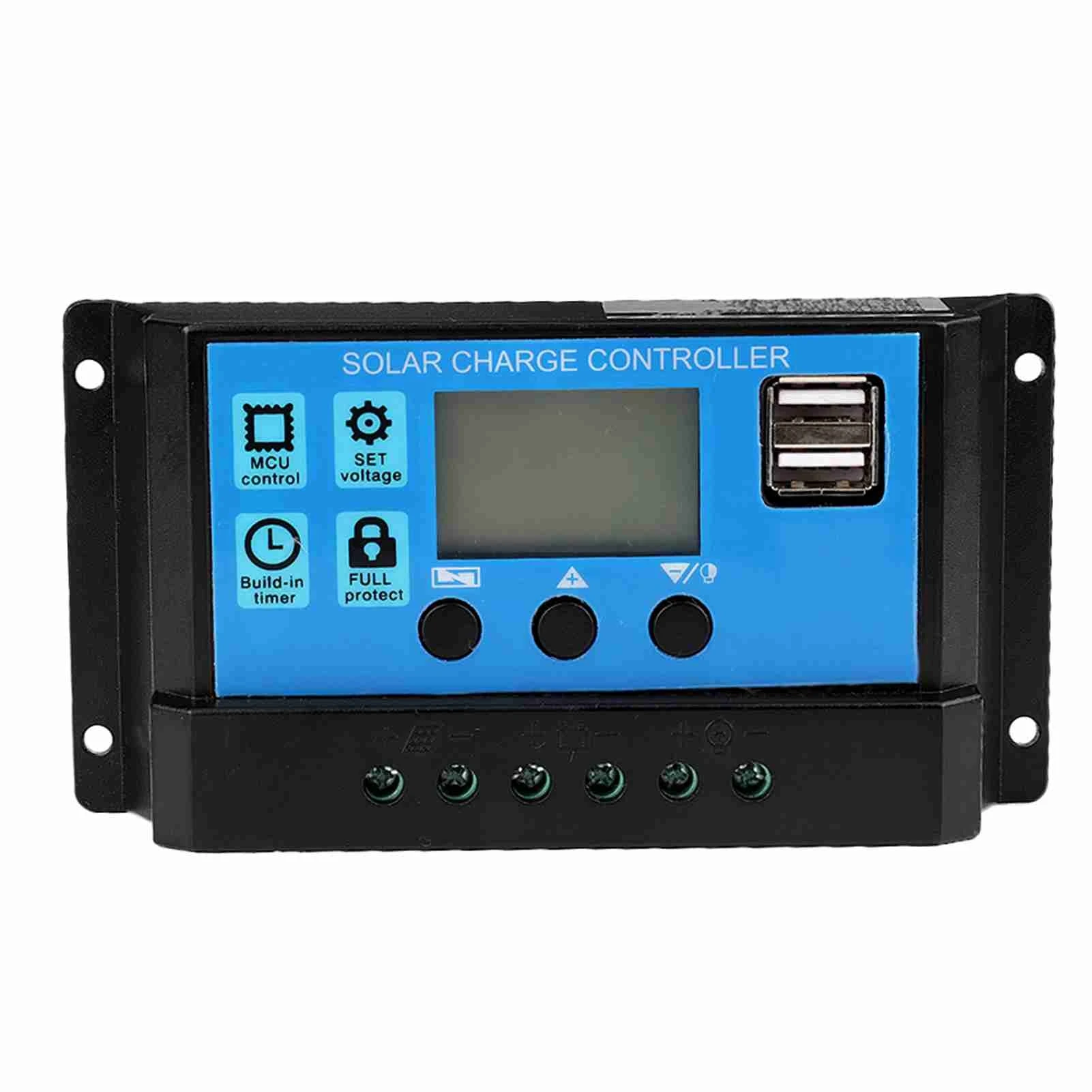50A 12V 24V Auto Solar Charge Controller PWM Controller