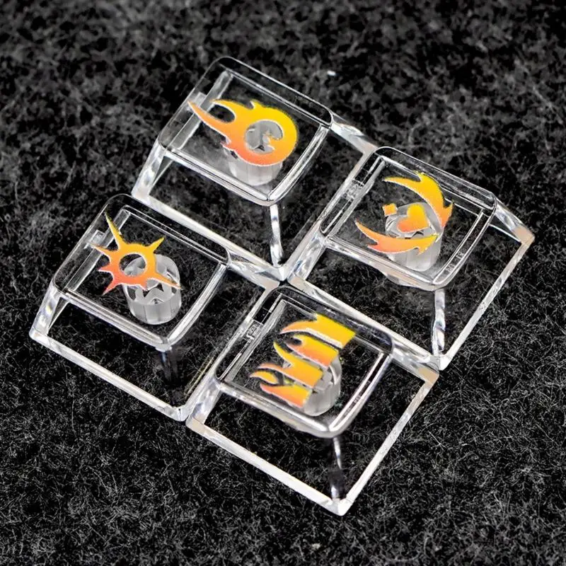 

462E Высокопрозрачные колпачки клавиш улучшают эффекты подсветки при длительном использовании