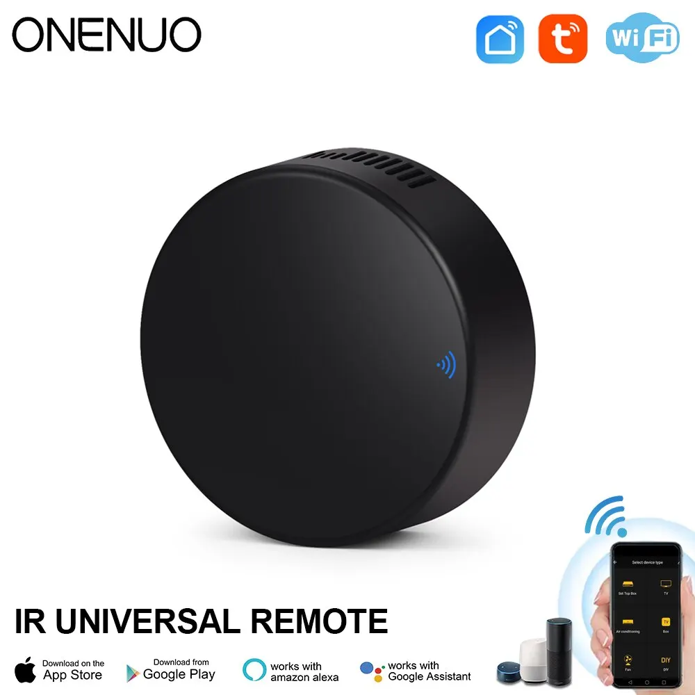 ONENUO TUYA WIFI telecomando Home Smart Life APP Intelligent WIFI telecomando universale per TV/condizionatore d\'aria/ventola