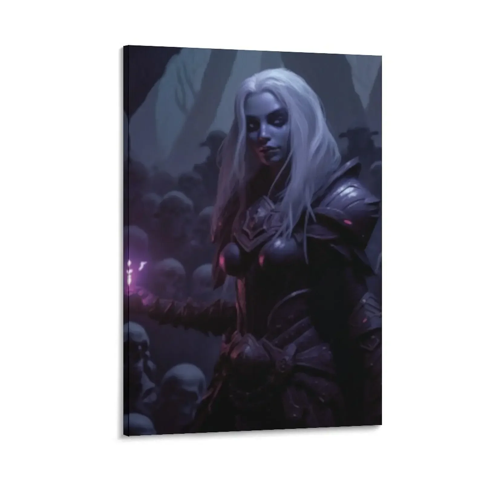 

Female Drow Warrior Canvas Painting bedrooms decorations photos for living room accessories for home decor posters for wall