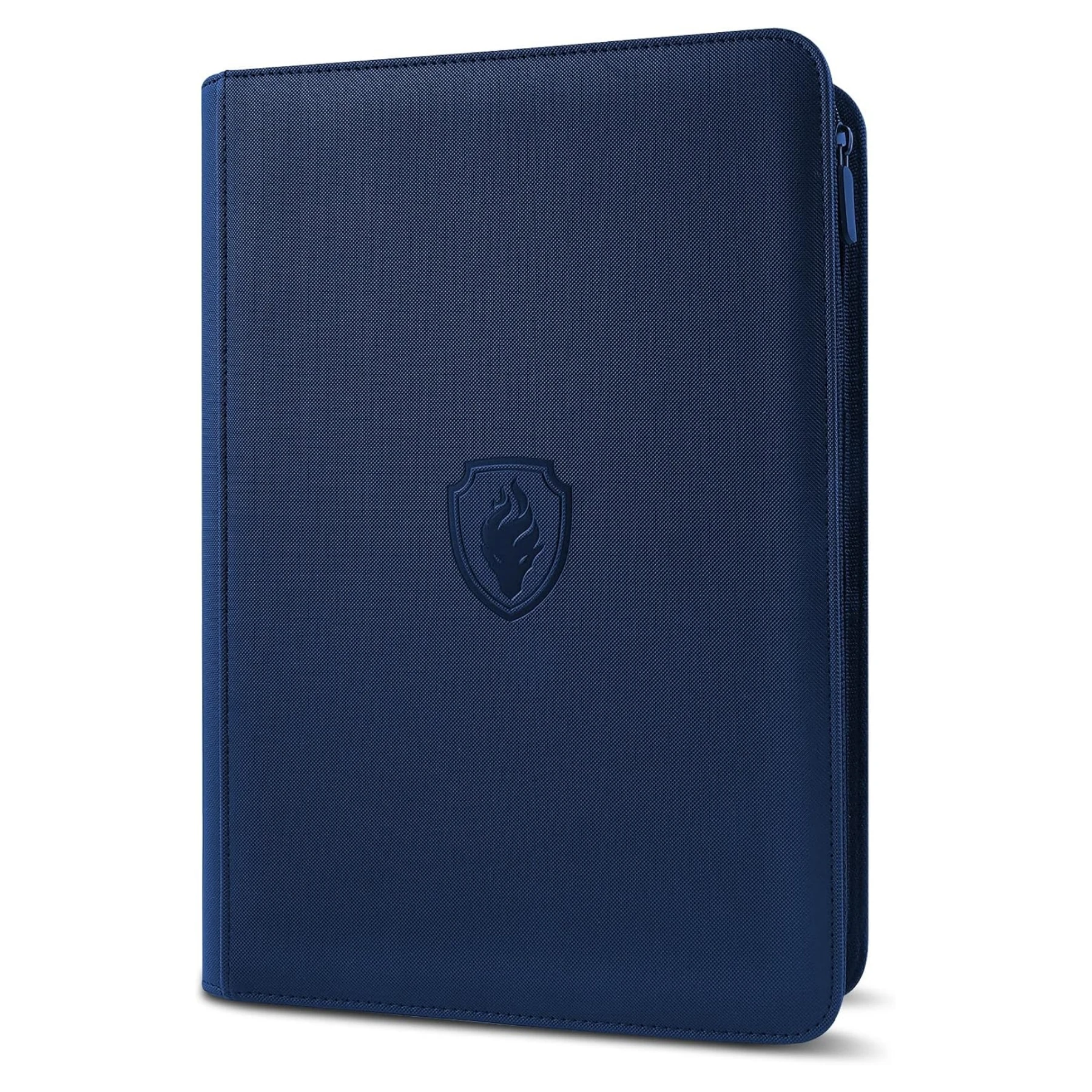 9-pocket ritskaartbinder, 360 ruilkaarthouderboek, premium PU-cover ritssluiting voor kaarten, duurzame kaart met zijlader