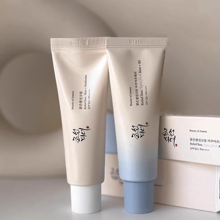 Protector Solar Beauty of Joseon con Probióticos de Arroz Coreano, Crema Facial Humectante Suave, Esencia para Ojos, Barra Solar Mate