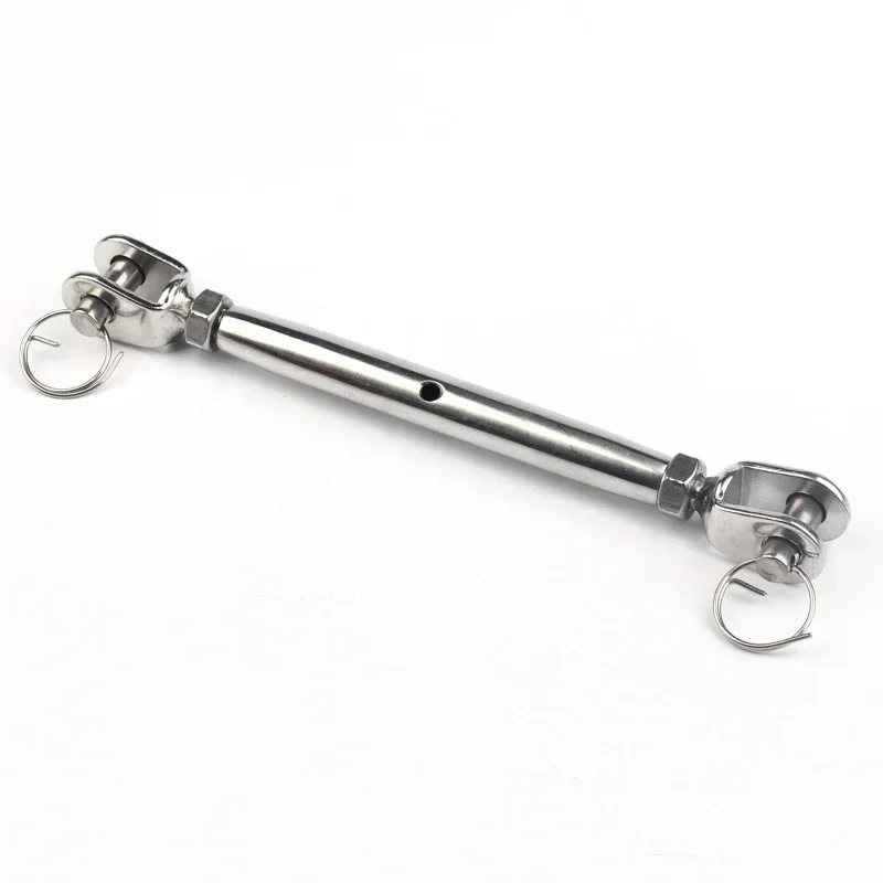 5pcs/lot  316 Stainless Steel M5 M6 M8 M10 Marine Sailboat Rigging Screw Closed Body Jaw Jaw Turnbuckle