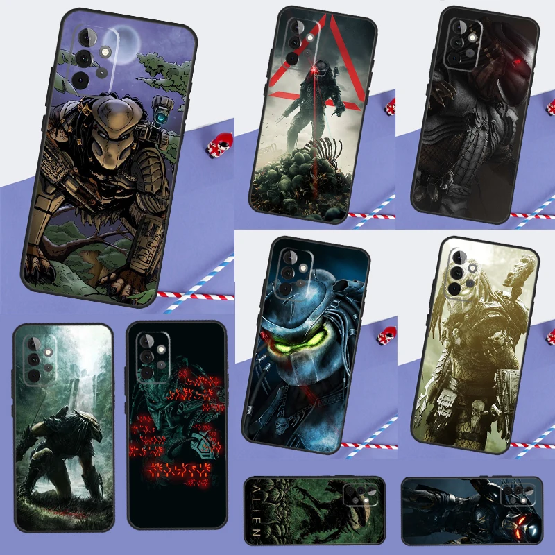Alien Predator For Samsung Galaxy A54 A14 A16 A26 A36 A56 A22 A32 A52 A55 A35 A05 A06 A15 A53 A33 A13 Case