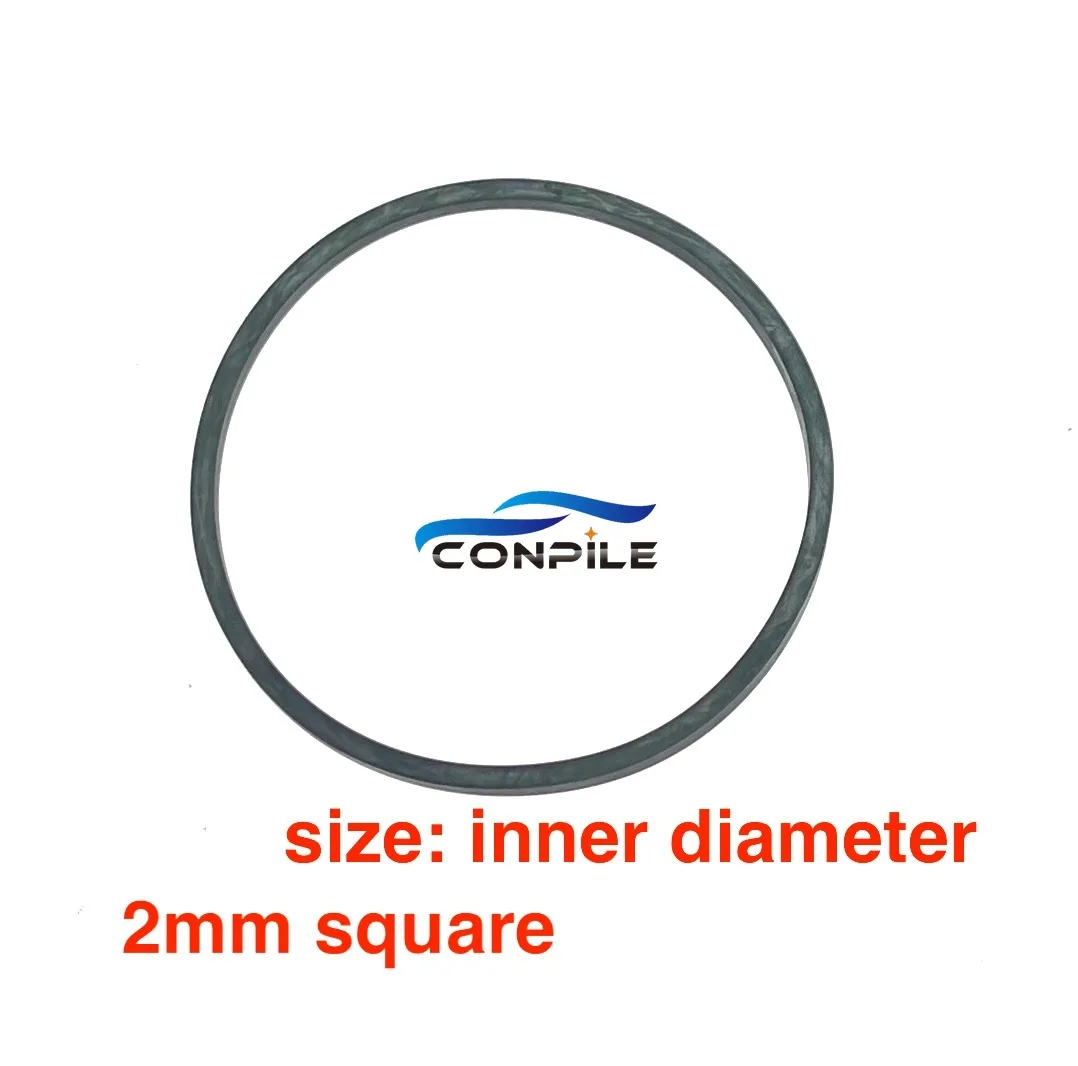 2pcs 2mm thickness square transmission rubber drive belt for DVD LD walkman repeater cassette deck audio tape recorder turntable