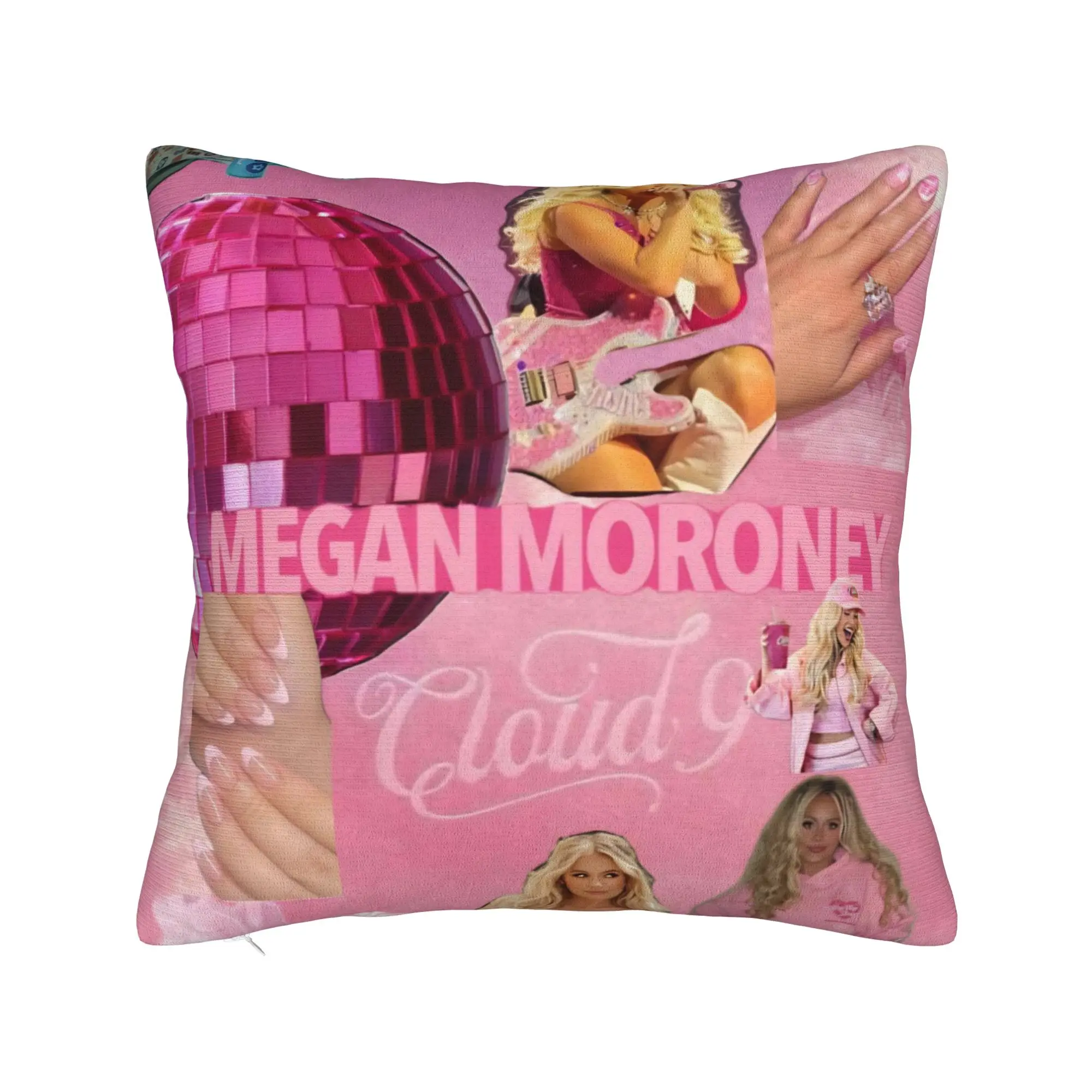 Decorative Pillow Cover Megan Moroney Singer  Merch Home  Throw Pillow Case Cover Square Multiple Sizes