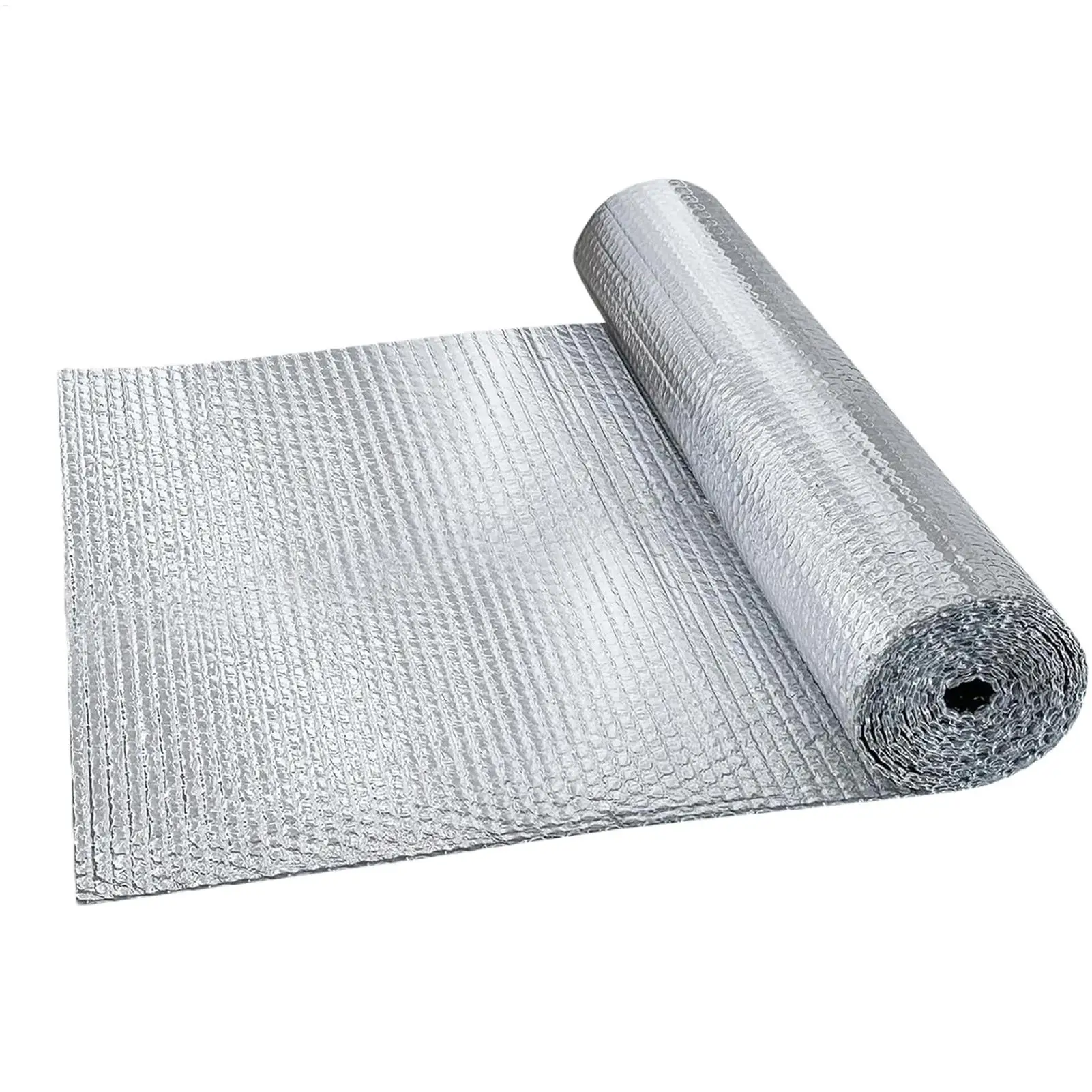 Reflective bubble insulation board  aluminum foil bubble shielding Double Reflective Insulation Roll for RV Roof Garage Door