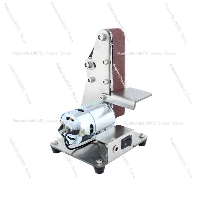 Mini Electric Belt DIY Desktop Polishing Grinding Knife Grinder Artifact Knife Grinder Opening Machine
