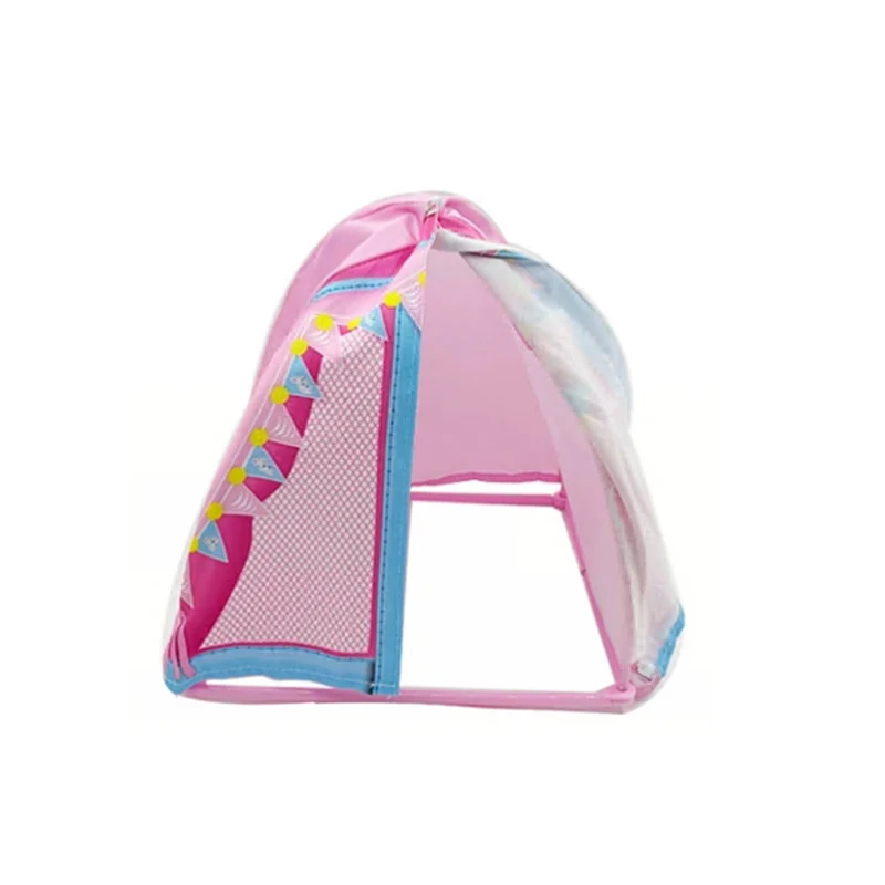 22 items Travel Accessories Fashion Playhouse for 11.5in/30cm Dolls Tent Camping Cute Dollhouse Miniatures Toys