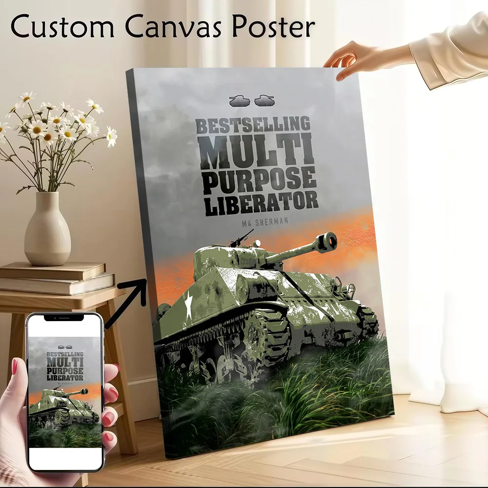Multipurpose Liberator Printed Canvas Poster Personalized High Quality Wall Art Paintings for Modern Living Room Pictures Mural