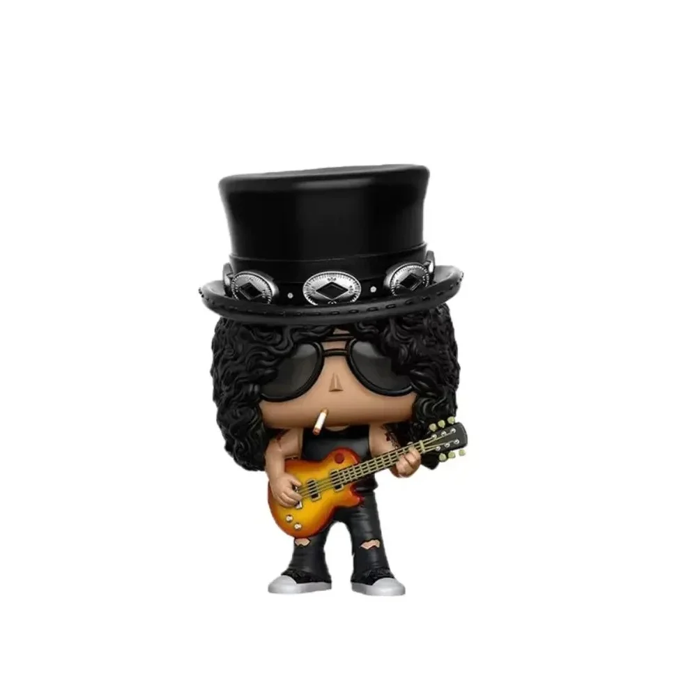 Póster Vintage de la Banda de Heavy Metal Kiss, Decoración Musical, Figuras de Acción Coleccionables, Juguetes Modelo