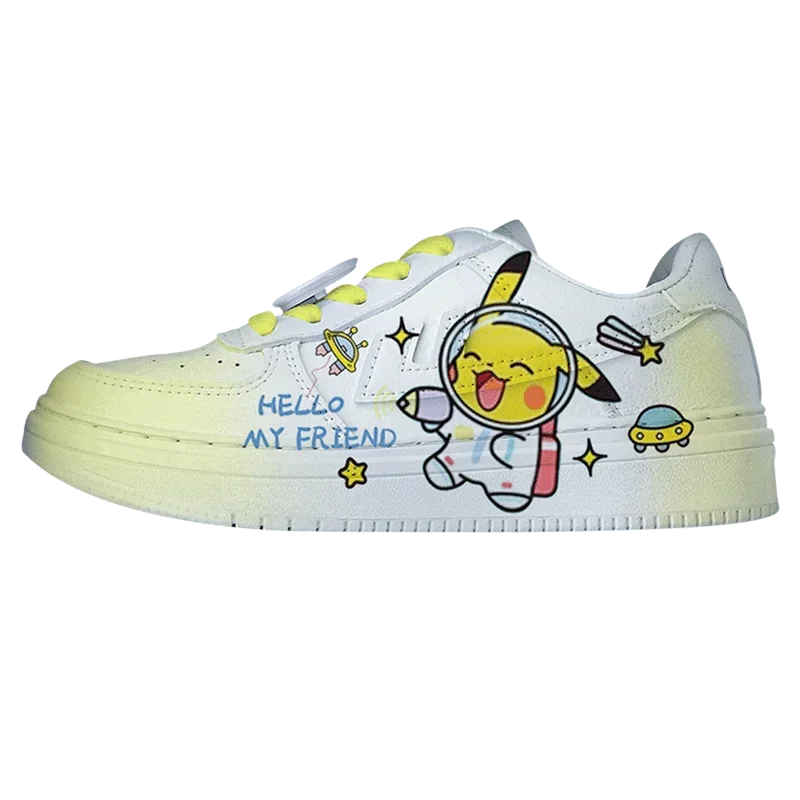 

New Original cartoon Pokémon princess cute Casual shoes non-slip soft bottom sports shoes girlfriend gift