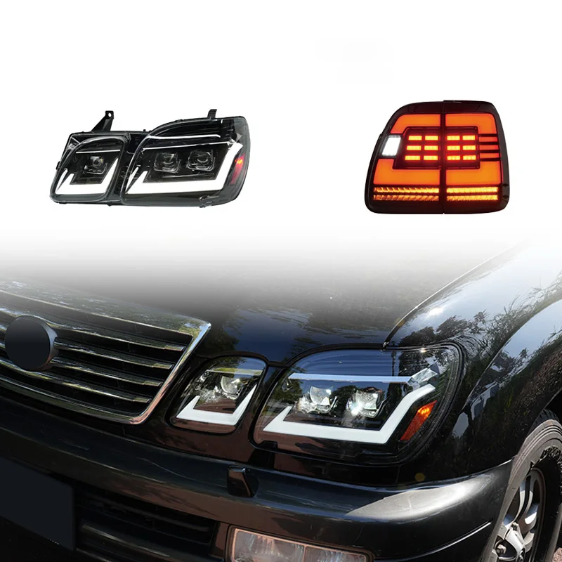 

For Lexus Lx470 Tail Lamp And Head Lamp New Design And Upgrade Your Car 2004-2007