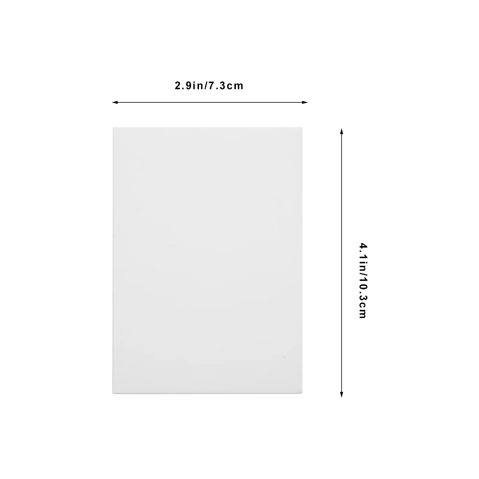 30Pcs Blank White Cardstock Covers for Game Cards Heavy Duty Card Stock Protection Sheets DIY Craft Index Cards Portable and