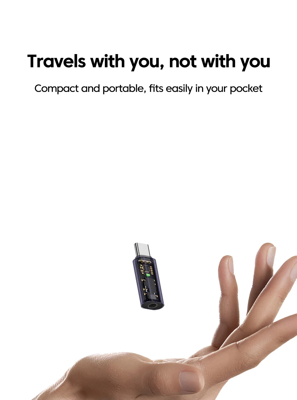 DAC USB Type C To 3.5MM Headphone Adapter USB C Male to 3.5 Jack Audio Converter for iPhone 15 Samsung Support Voice Call U Disk