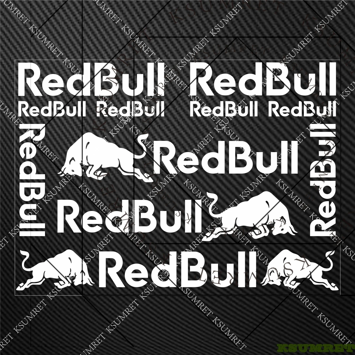 Kerst motorfiets sticker stickers helm logo stickers set