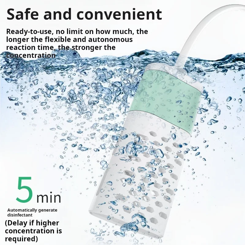 Generador de desinfectante, Generador de hipoclorito de sodio, Esterilizador de esterilización de agua desinfectante casero 84, Desinfectante Mak