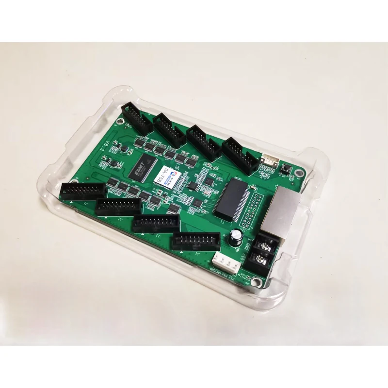 

Приемная карта Colorlight 5A-75B с 8 портами HUB75E, диапазон управления 128 x 512 пикселей, для светодиодного дисплея