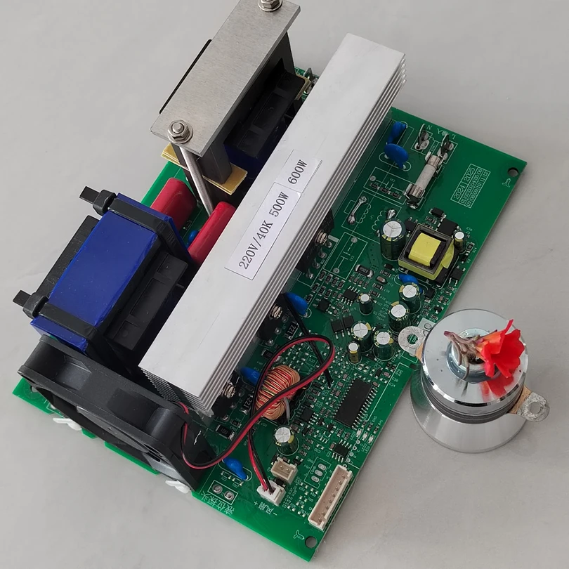28KHZ 600W مولد التنظيف بالموجات فوق الصوتية للدوائر الكهربائية بالموجات فوق الصوتية مع لوحة العرض