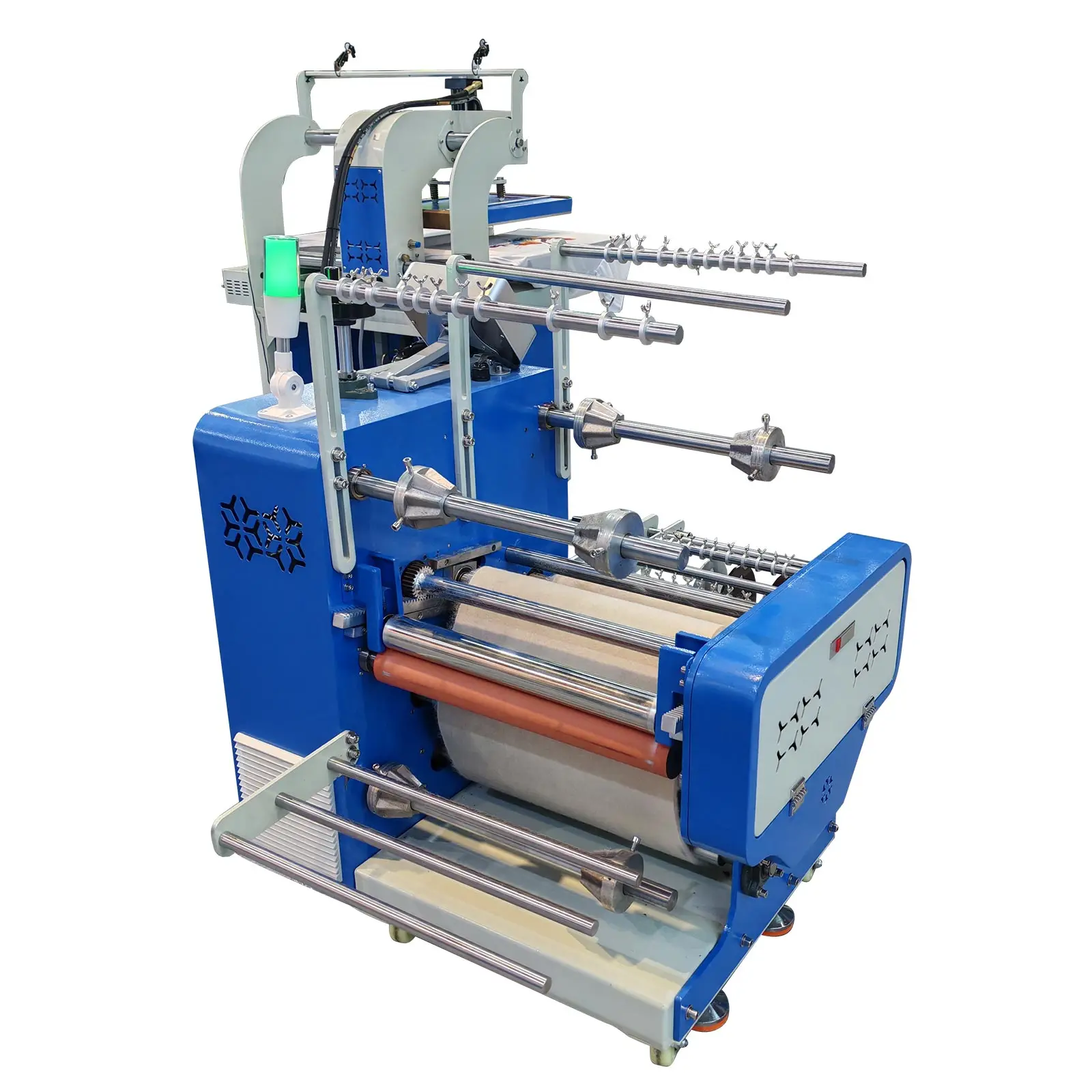 US Stock 8in x 16in Mini Roller Type Webbing Double-sided Heat Transfer Printing Machine