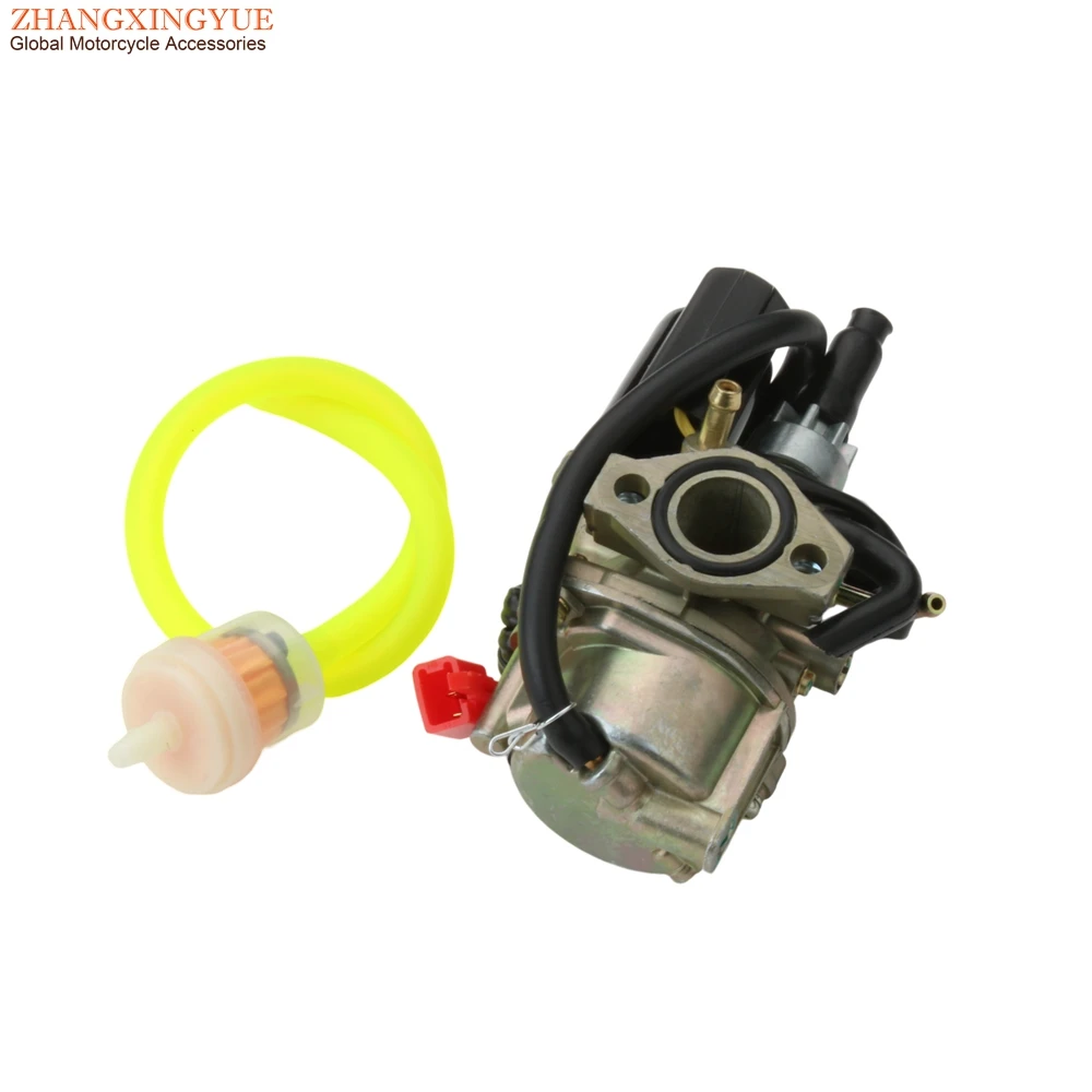 Scooter 17mm Carburetor For Honda Dio 50 AF24 AF30 TACT 50cc Elite SA50 NB50 TG50M Gyro Carb  2T