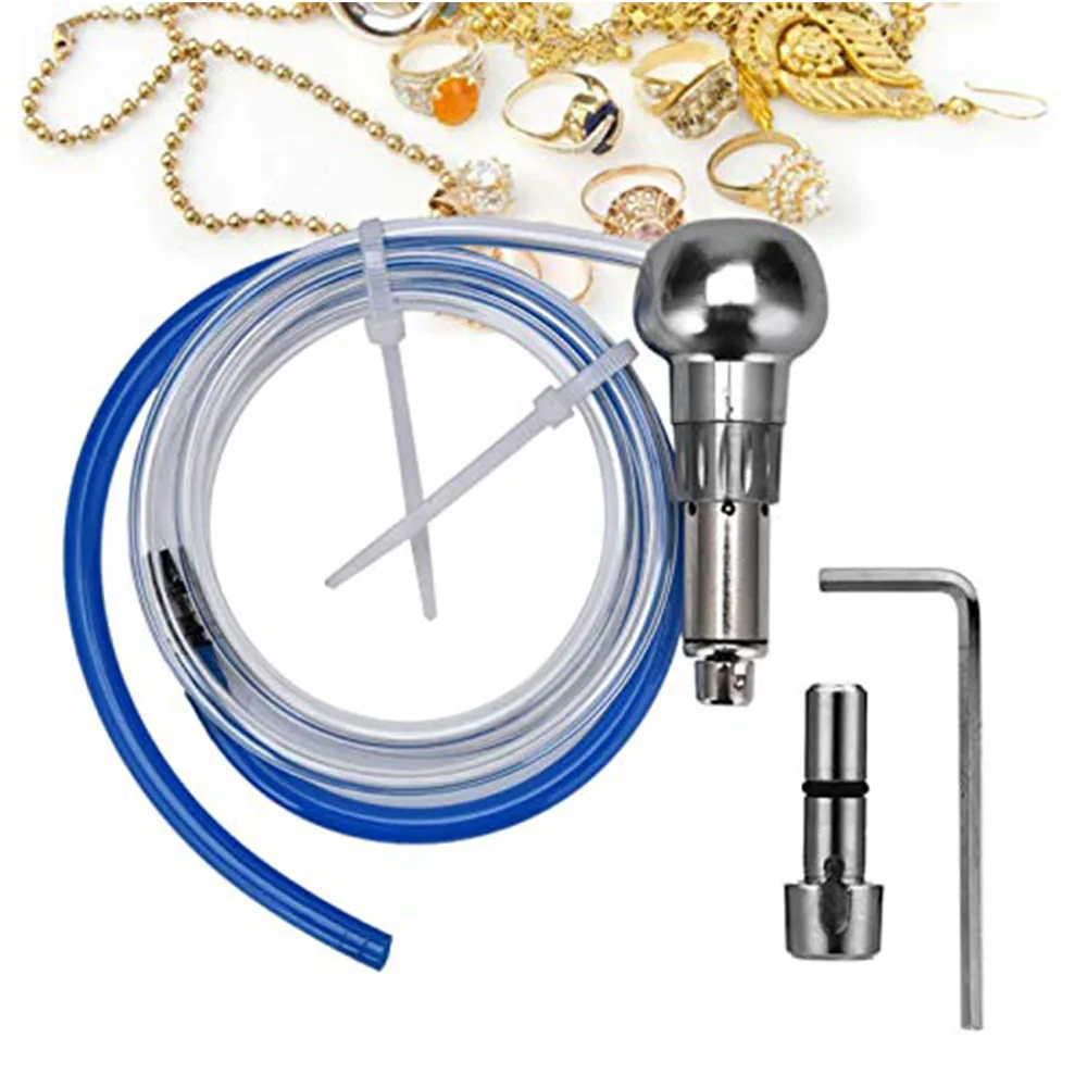 Engraving Handpiece Pneumatic Engraving Machine Handpiece for Jewelry Engraving Tools with 6.0mm Chuck