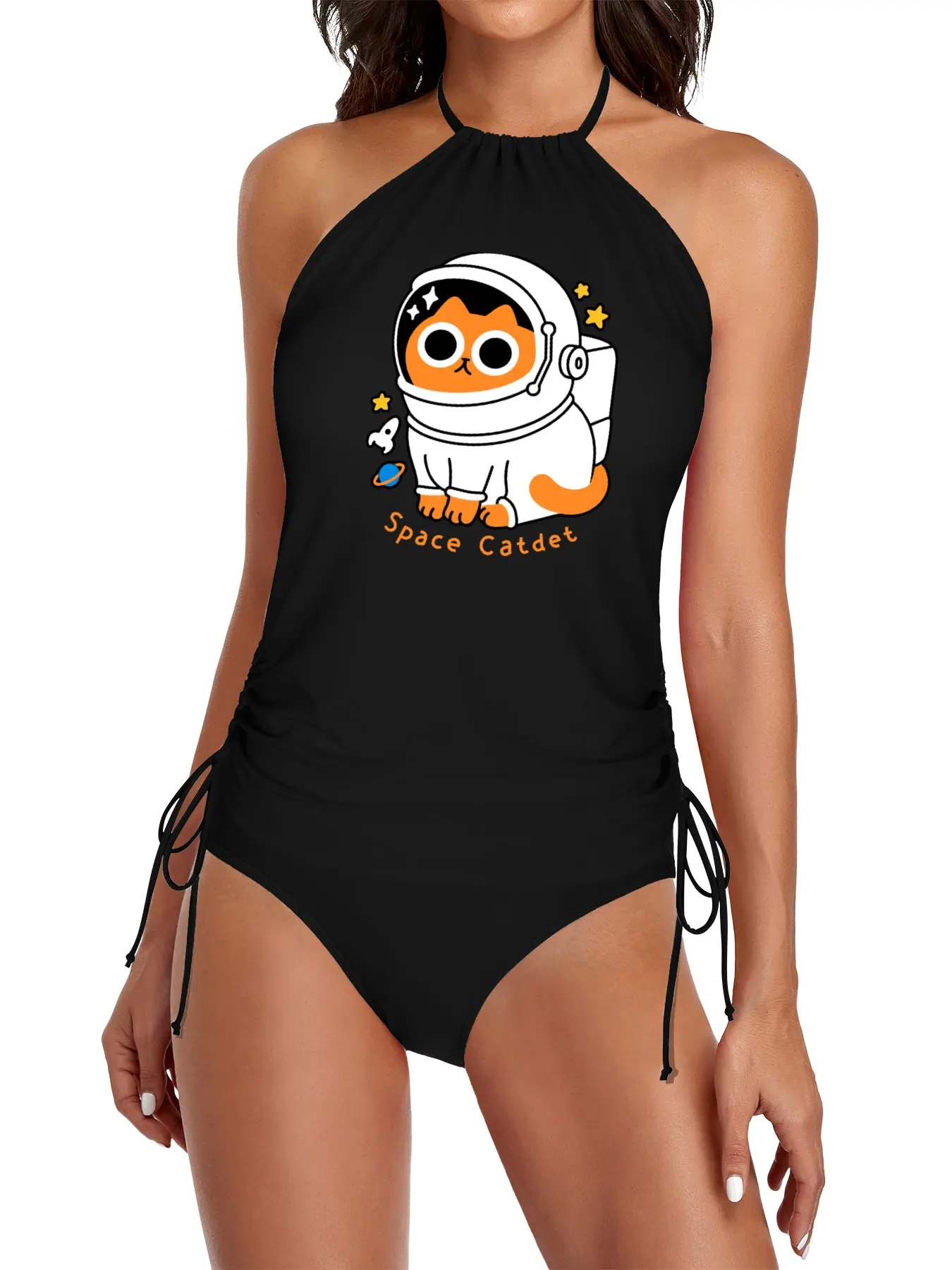 

Space Catdet Split Swimsuit Set swimsuit 2025 bathing suits woman beach dresses woman
