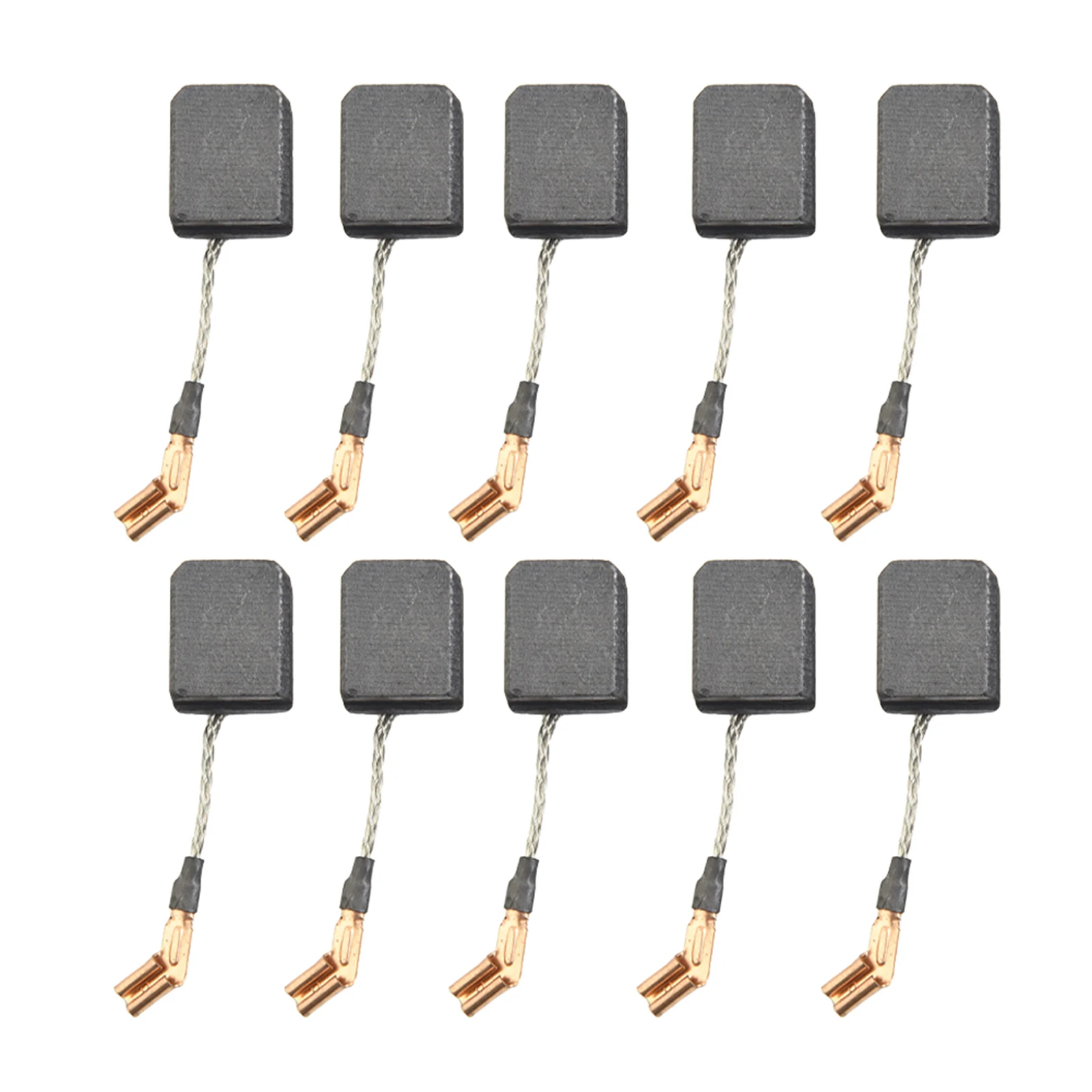 For N421362 DWE4217 DWE4238 Angle Grinder Carbon Brushes 6.5x12x14mm High Durability Copper Replacement Parts Accessories