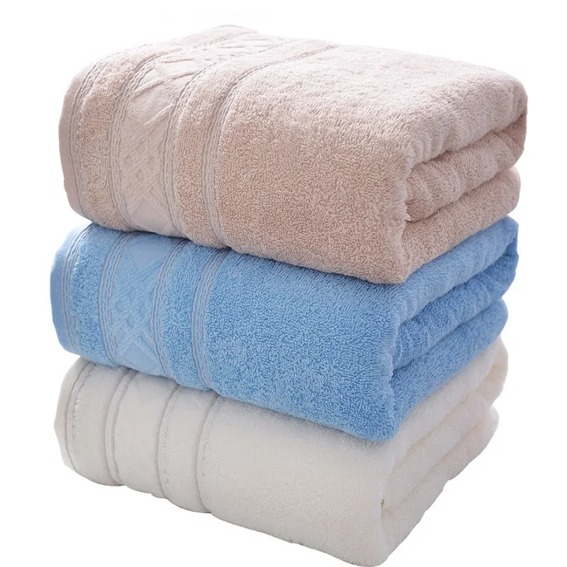 

Drop Shipping Bath Towels Absorbent Cotton 134*70cm Travel Towel Bathroom Soft Home Towel for Swimming Beach