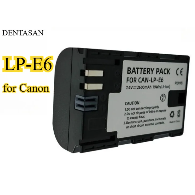 2600Mah LP-E6 Camer… - image