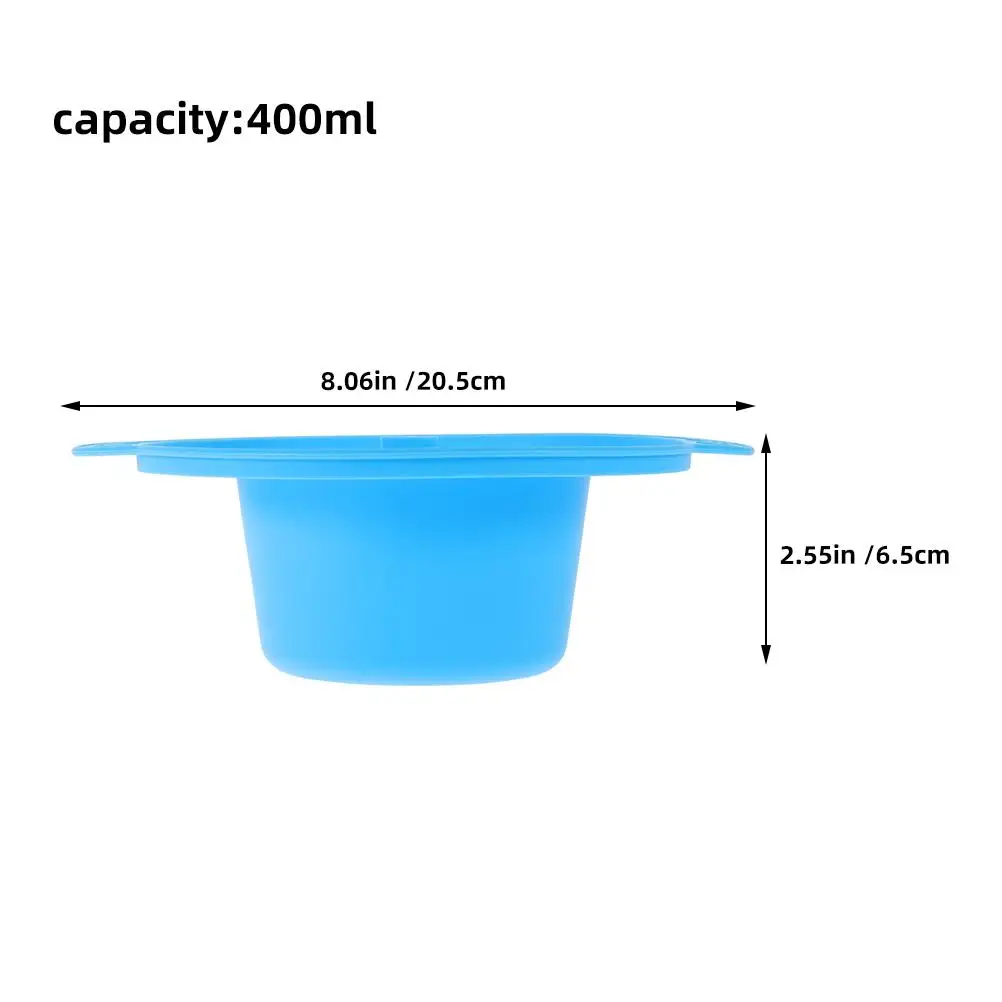 2 قطعة آلة تدفئة الشمع لإزالة الشعر 400 مللي وعاء داخلي من السيليكون للمنزل مجموعة الصبح للنساء المهنية