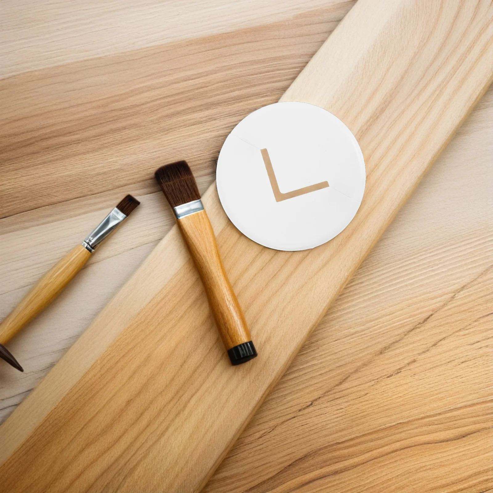 

2Pcs Decorative Wall Cover 3mm Design Durable Iron Stand Cover for Plumbing Pipes Heating Systems and Public Areas