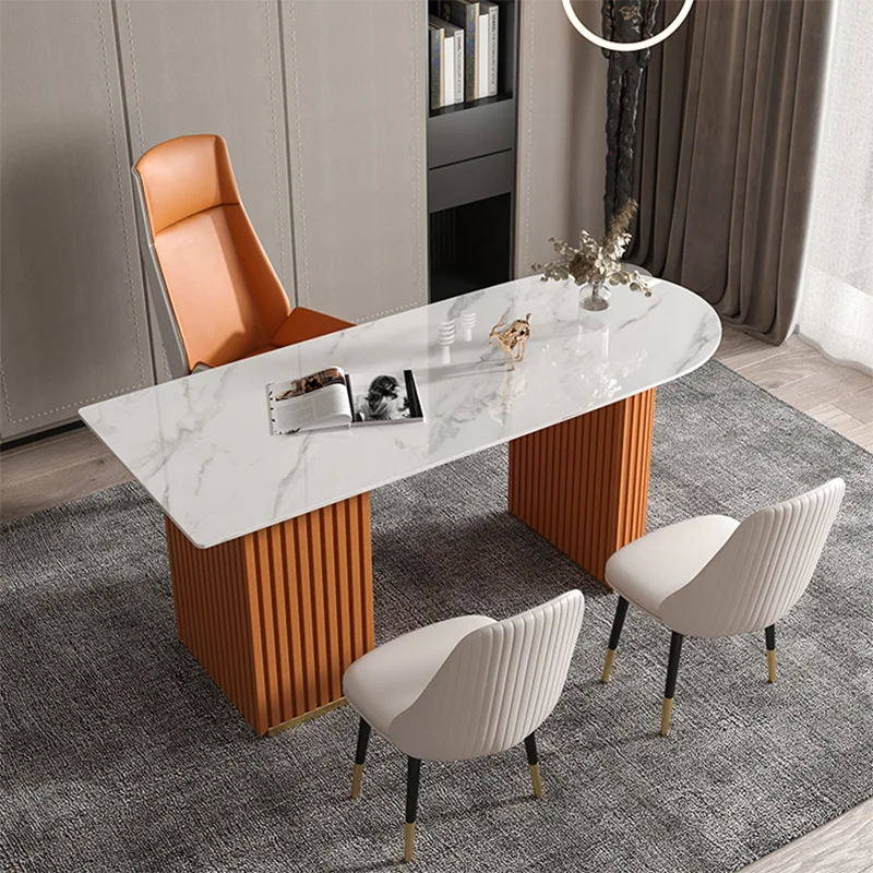 Motion Desk White Home Office Table Room Desks Modern Furniture Work Tables Economic Computer Offices Auxiliary Bureaux Luxury