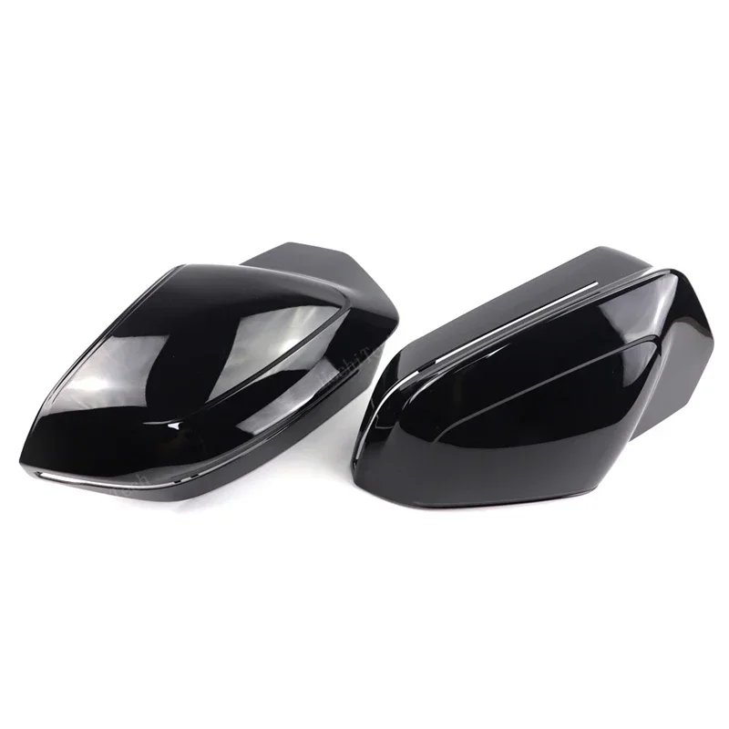 

Black M Look Rearview Mirror Cap Wing Side Mirror Cover For BMW 5 7 I5 I7 Series G60 G61 G68 G70 M5 G90 Left Hand Drive 2023-up